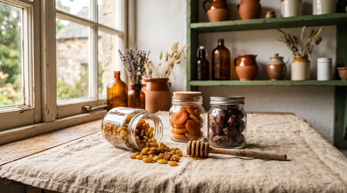 Razne vrste sušenih plodova u malim zdjelicama sa nutritivnim vrednostima